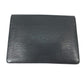 LOUIS VUITTON Clutch bag ‚l54452 Epi Leather black Epi Porto Document Case mens Used Authentic