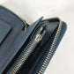 LOUIS VUITTON Long Wallet Purse M30515 Taiga Leather blue Taiga Zippy Organizer mens Used Authentic