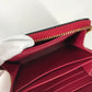 LOUIS VUITTON Coin case M90130 Patent leather purple 2014 Valentine Sweet Monogram Zip around purse Women Used Authentic