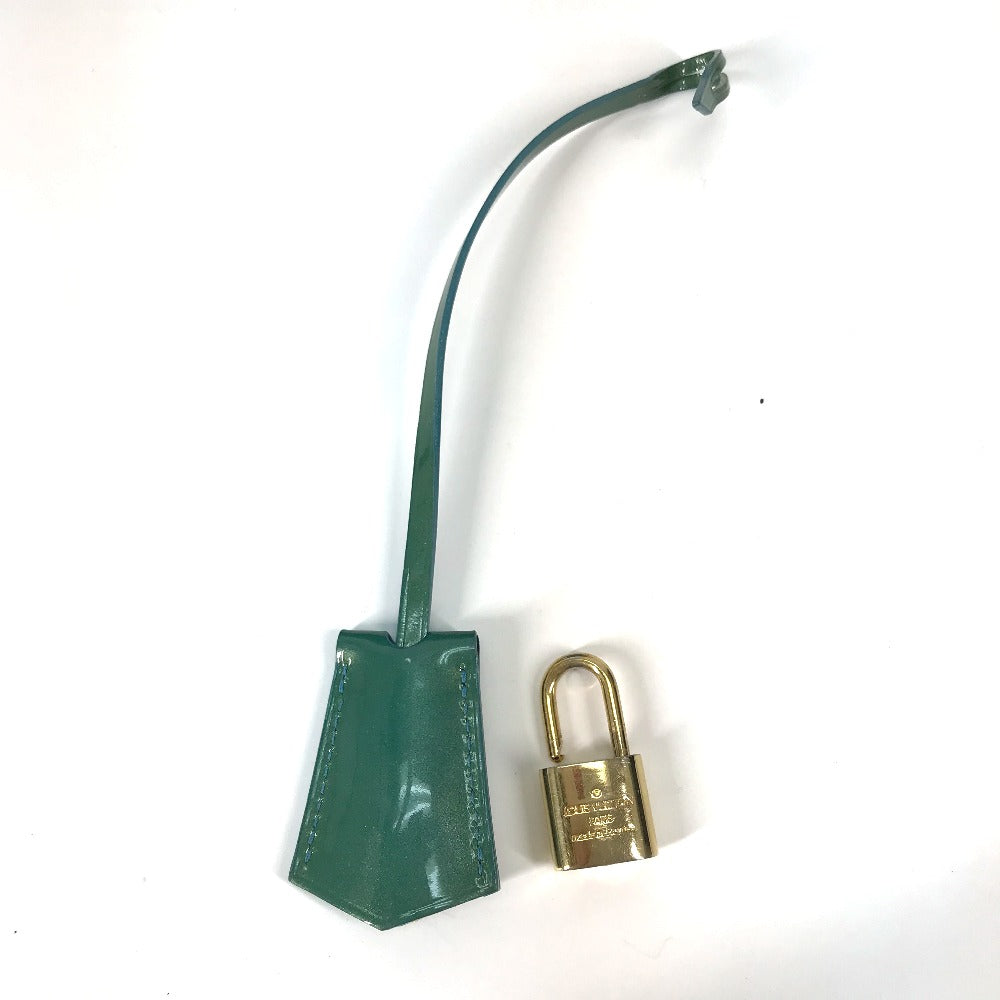 LOUIS VUITTON Handbag M93628 Monogram Vernis green Monogram Vernis Alma GM Women Used Authentic