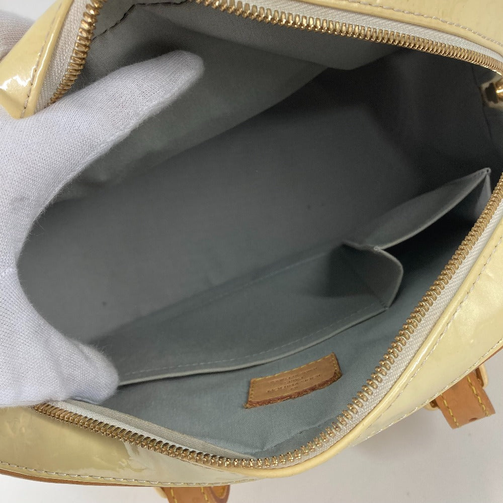 LOUIS VUITTON Handbag M93514 Monogram Vernis white Monogram Vernis Summit drive Women Used Authentic