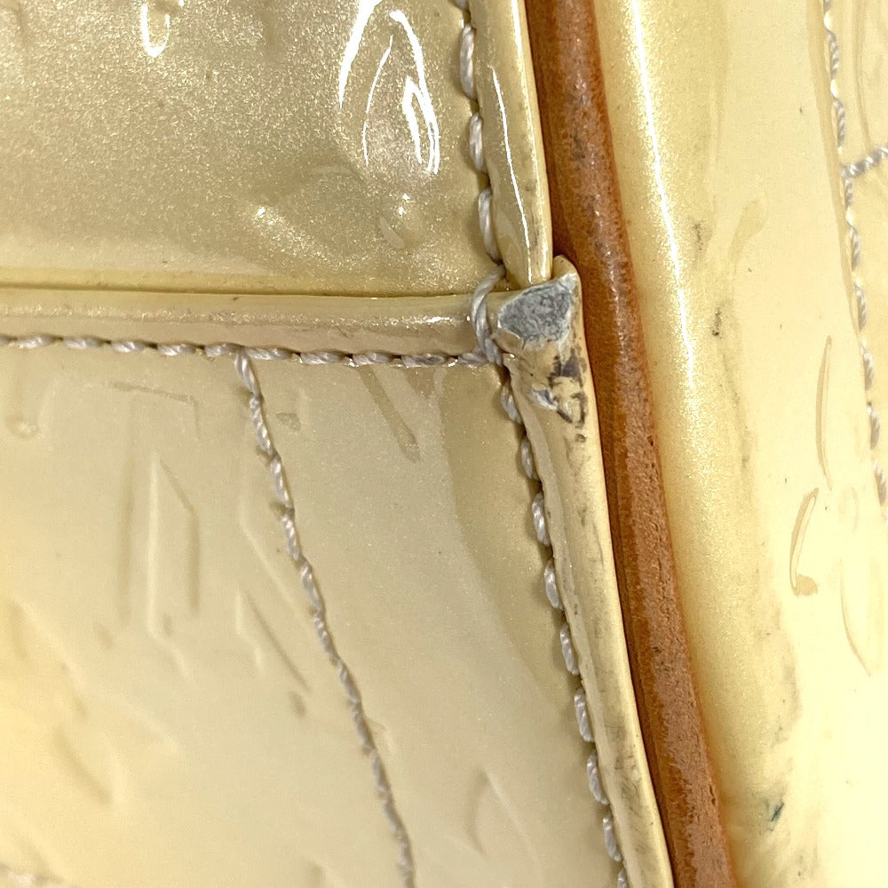 LOUIS VUITTON Handbag M93514 Monogram Vernis white Monogram Vernis Summit drive Women Used Authentic