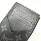 LOUIS VUITTON Coin case M30271 Monogram Eclipse Canvas black Coin card holder mens Used Authentic