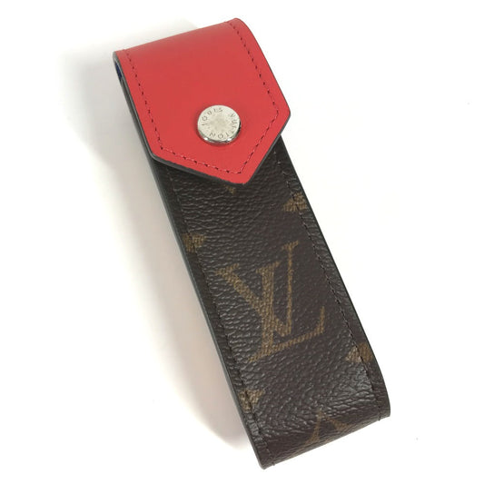 LOUIS VUITTON Pouch GI0013 Monogram canvas Brown Monogram Tui de Steve Dice Pouch unisex(Unisex) Used Authentic