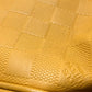 LOUIS VUITTON Tote Bag ‚m41228 Damier Anfini Leather yellow Damier Infinie Tadao mens Used Authentic