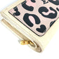 LOUIS VUITTON Folded wallet M80754 Monogram Ann Platt Leather beige Monogram Ann Platt Portefeuille Clare Women Used Authentic