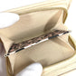 LOUIS VUITTON Folded wallet M80754 Monogram Ann Platt Leather beige Monogram Ann Platt Portefeuille Clare Women Used Authentic