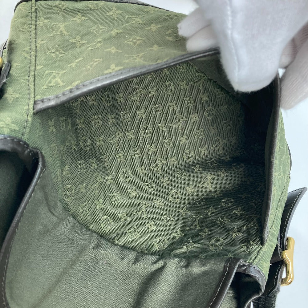 LOUIS VUITTON Shoulder Bag M92693  Monogram mini canvas khaki Monogram mini Marjoly Women Used Authentic