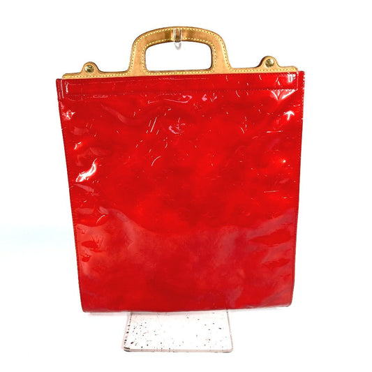 LOUIS VUITTON Handbag M91078 Monogram Vernis Red Monogram Vernis Stanton Women Used Authentic