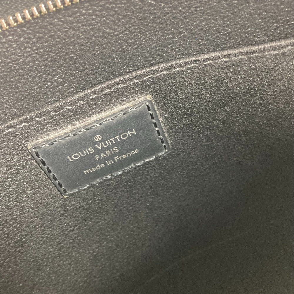 LOUIS VUITTON business bag M54654 Epi Leather blue Epi denim posh toilette mens Used Authentic