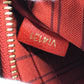 LOUIS VUITTON Shoulder Bag M40556 Monogram Ann Platt Leather Red Monogram Ann Platt Citadine PM Women Used Authentic