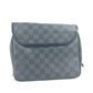 LOUIS VUITTON Pouch N41419  Damier Grafitto Canvas black Damier Grafitte Truth Suspendable mens Used Authentic