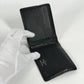 LOUIS VUITTON Folded wallet M62480 Monogram Eclipse Canvas black Monogram Eclipse Portefeuille wallet mens Secondhand Authentic