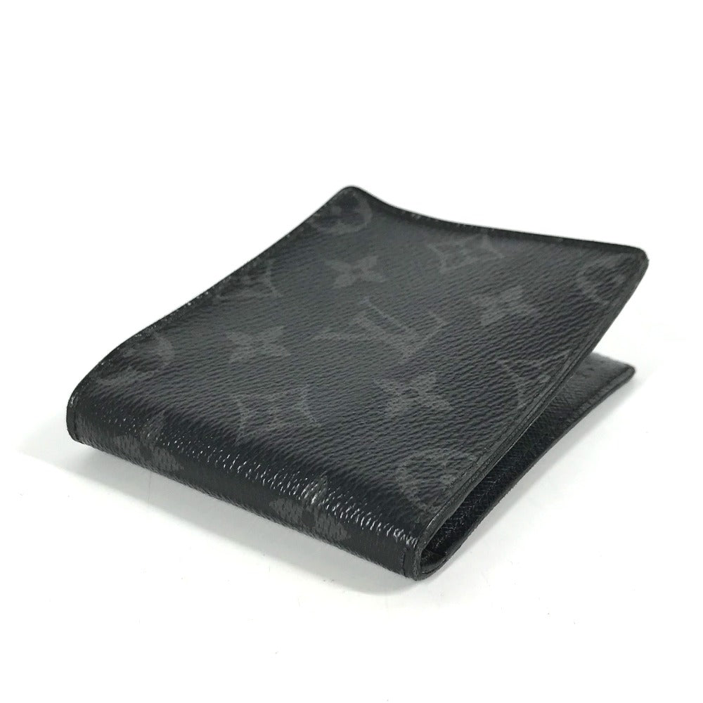 LOUIS VUITTON Folded wallet M62480 Monogram Eclipse Canvas black Monogram Eclipse Portefeuille wallet mens Secondhand Authentic