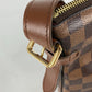 LOUIS VUITTON Shoulder Bag N41544  Damier canvas Brown Damier Dianu Women Used Authentic