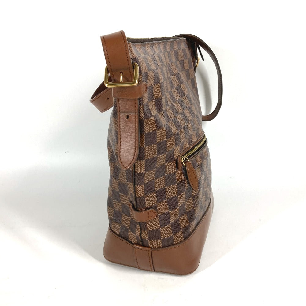 LOUIS VUITTON Shoulder Bag N41544  Damier canvas Brown Damier Dianu Women Used Authentic