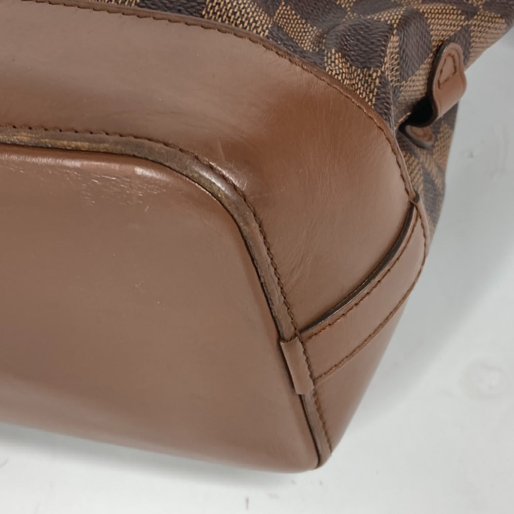 LOUIS VUITTON Shoulder Bag N41544  Damier canvas Brown Damier Dianu Women Used Authentic