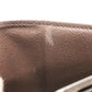 LOUIS VUITTON Folded wallet N60043 Damier canvas Brown Portefeuille Normandy Women Used Authentic