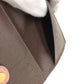 LOUIS VUITTON Folded wallet N60043 Damier canvas Brown Portefeuille Normandy Women Used Authentic