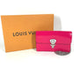 LOUIS VUITTON Shoulder Bag M67793 Patent leather pink Vernis Portefeuille Cherry Wood BB