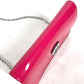 LOUIS VUITTON Shoulder Bag M67793 Patent leather pink Vernis Portefeuille Cherry Wood BB