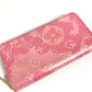 LOUIS VUITTON Long Wallet Purse M80309 Monogram Vernis pink Monogram Vernis Zippy wallet Women Used Authentic