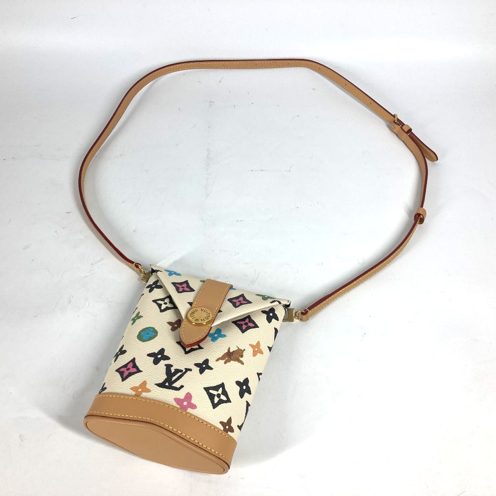 LOUIS VUITTON Shoulder Bag M83343 , Monogram Craggy Canvas beige Monogram Craggy Envelope Pouch mens Used Authentic