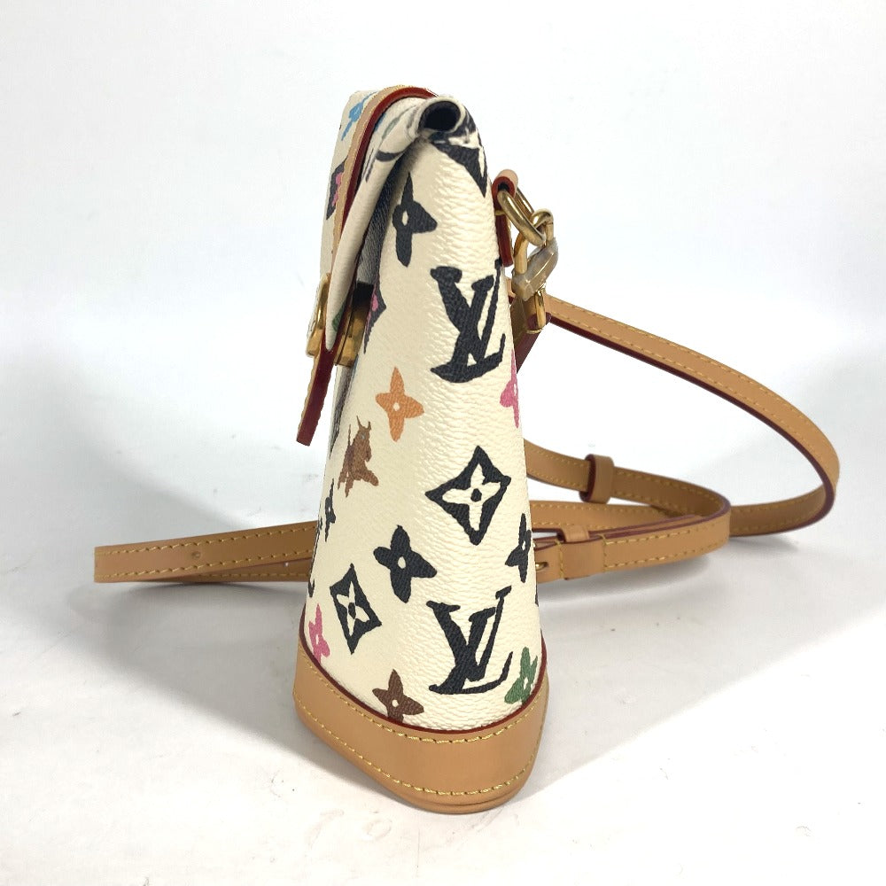 LOUIS VUITTON Shoulder Bag M83343 , Monogram Craggy Canvas beige Monogram Craggy Envelope Pouch mens Used Authentic
