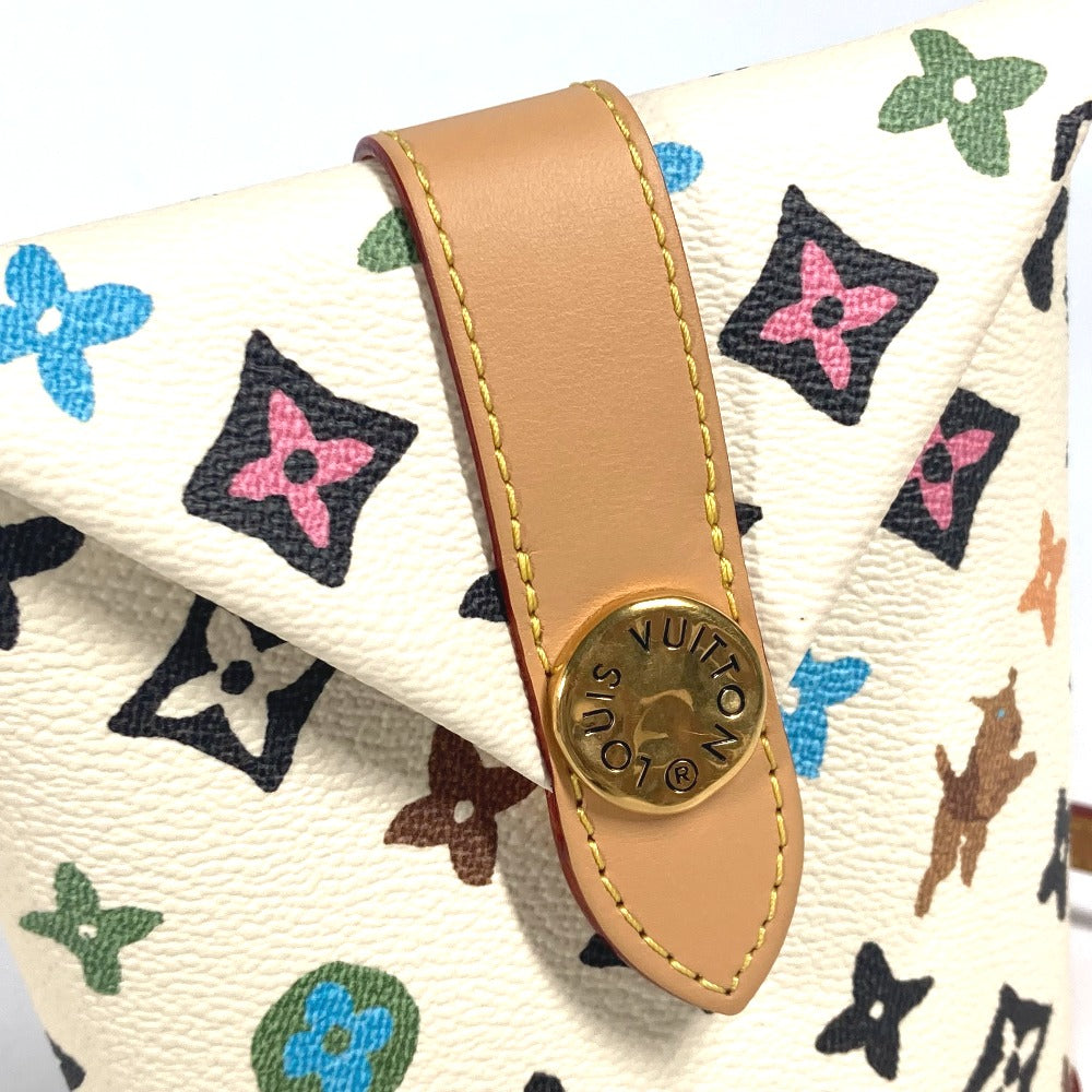 LOUIS VUITTON Shoulder Bag M83343 , Monogram Craggy Canvas beige Monogram Craggy Envelope Pouch mens Used Authentic