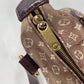 LOUIS VUITTON Shoulder Bag M40572 Monogram Ideal Red Monogram Ideal Ballad MM Women Used Authentic