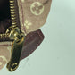 LOUIS VUITTON Shoulder Bag M40572 Monogram Ideal Red Monogram Ideal Ballad MM Women Used Authentic