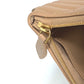LOUIS VUITTON Clutch bag M68478 leather beige New Wave Pochette Zip Women Used Authentic