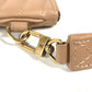 LOUIS VUITTON Clutch bag M68478 leather beige New Wave Pochette Zip Women Used Authentic