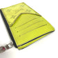LOUIS VUITTON Coin case M30950 Taiga Leather, Monogram Canvas yellow Taigalama Coin card holder mens(Unisex) Used Authentic