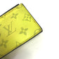 LOUIS VUITTON Coin case M30950 Taiga Leather, Monogram Canvas yellow Taigalama Coin card holder mens(Unisex) Used Authentic