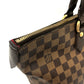 LOUIS VUITTON Tote Bag N51182 Damier canvas Brown SaleyaMM