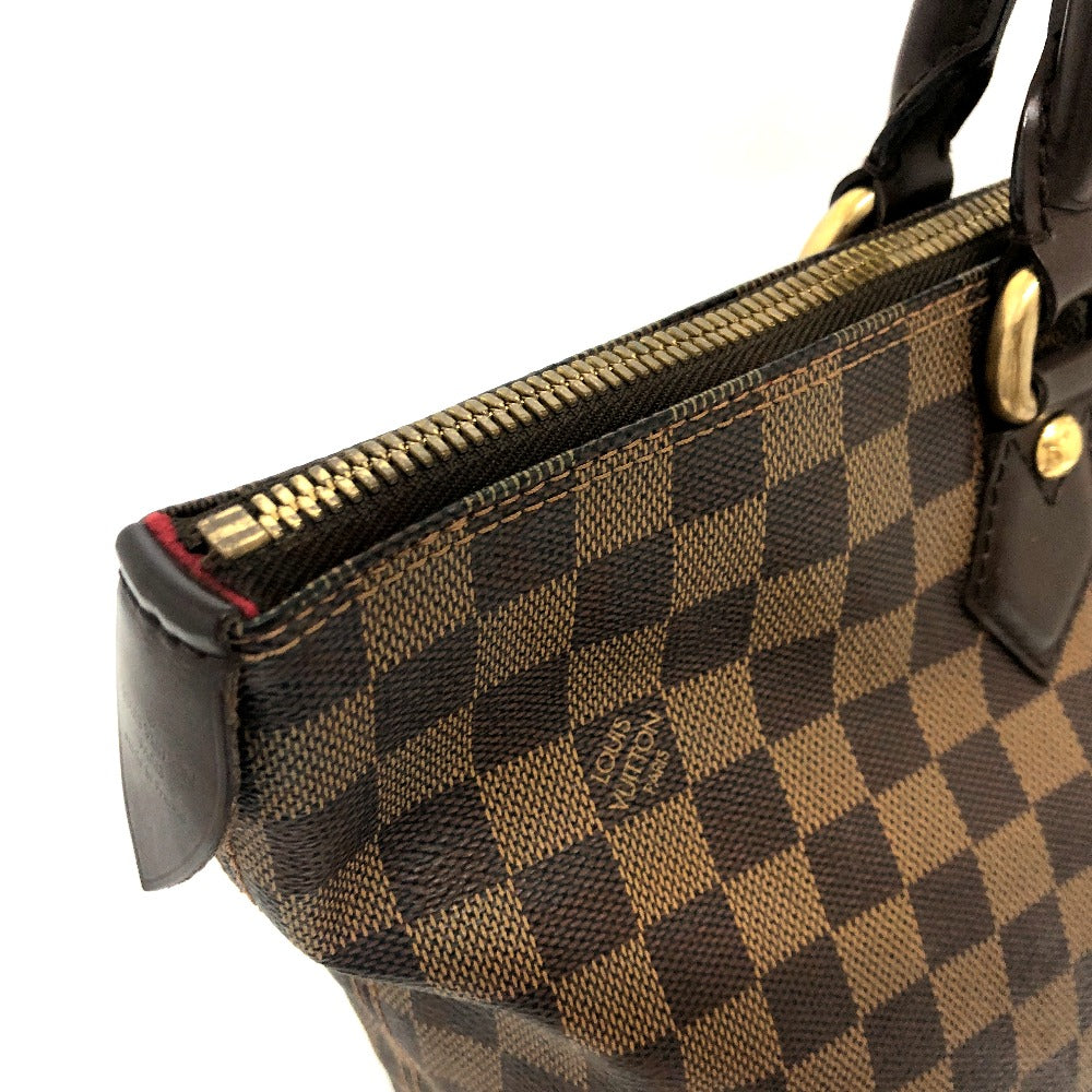 LOUIS VUITTON Tote Bag N51182 Damier canvas Brown SaleyaMM