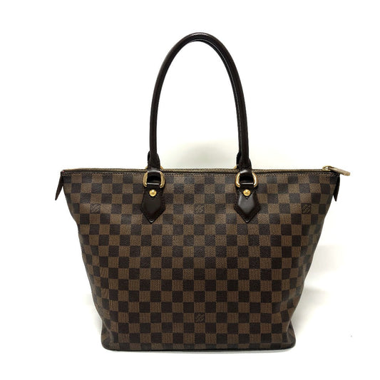 LOUIS VUITTON Tote Bag N51182 Damier canvas Brown SaleyaMM
