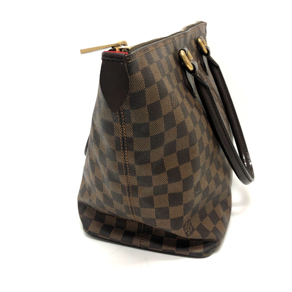 LOUIS VUITTON Tote Bag N51182 Damier canvas Brown SaleyaMM