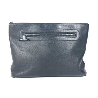 LOUIS VUITTON Clutch bag M63268 leather black Dark annity pochette cosmos mens Used Authentic