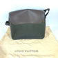 LOUIS VUITTON Shoulder Bag M30868 Taiga Leather, Nylon Brown Taiga Thai meal mens Used Authentic