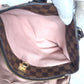 LOUIS VUITTON Tote Bag N41488 Damier canvas Brown Damier Normandy Women Used Authentic