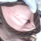 LOUIS VUITTON Tote Bag N41488 Damier canvas Brown Damier Normandy Women Used Authentic
