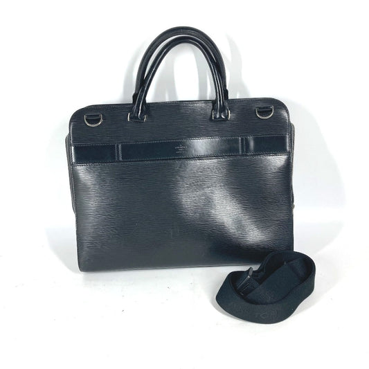 LOUIS VUITTON Business bag M54022 Epi Leather black Epi Bassano GM unisex(Unisex) Used Authentic