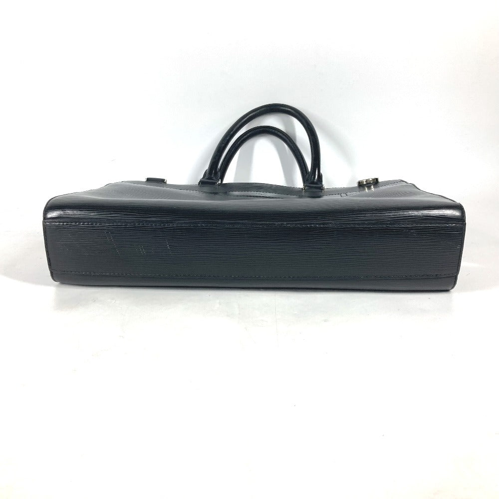 LOUIS VUITTON Business bag M54022 Epi Leather black Epi Bassano GM unisex(Unisex) Used Authentic