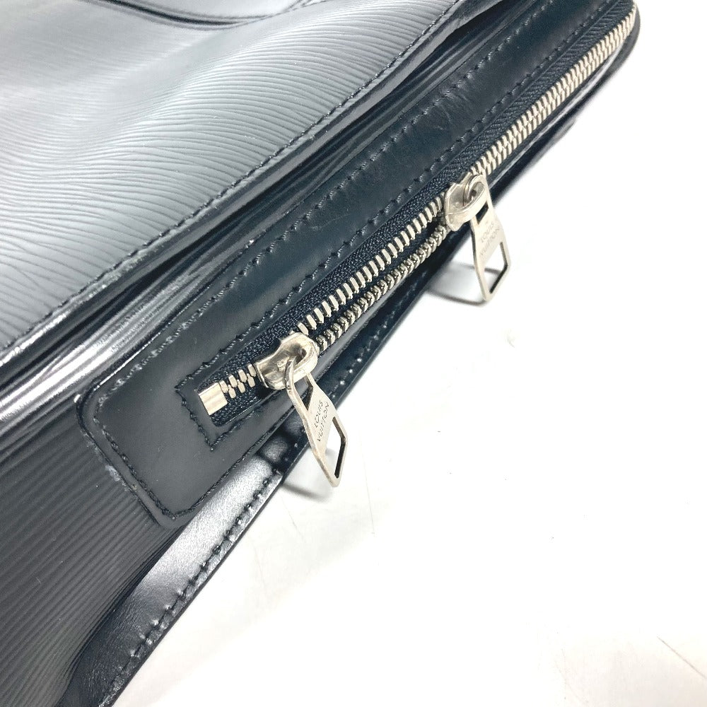 LOUIS VUITTON Business bag M54022 Epi Leather black Epi Bassano GM unisex(Unisex) Used Authentic