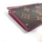 LOUIS VUITTON Coin case M67889 Monogram canvas Brown Monogram Porto Cult Zip Women Used Authentic