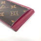 LOUIS VUITTON Coin case M67889 Monogram canvas Brown Monogram Porto Cult Zip Women Used Authentic