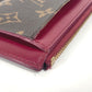 LOUIS VUITTON Coin case M67889 Monogram canvas Brown Monogram Porto Cult Zip Women Used Authentic
