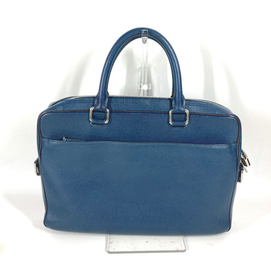 LOUIS VUITTON Business bag M32716 Taiga Leather Navy Taiga PDB Portodocument Business PM mens Used Authentic